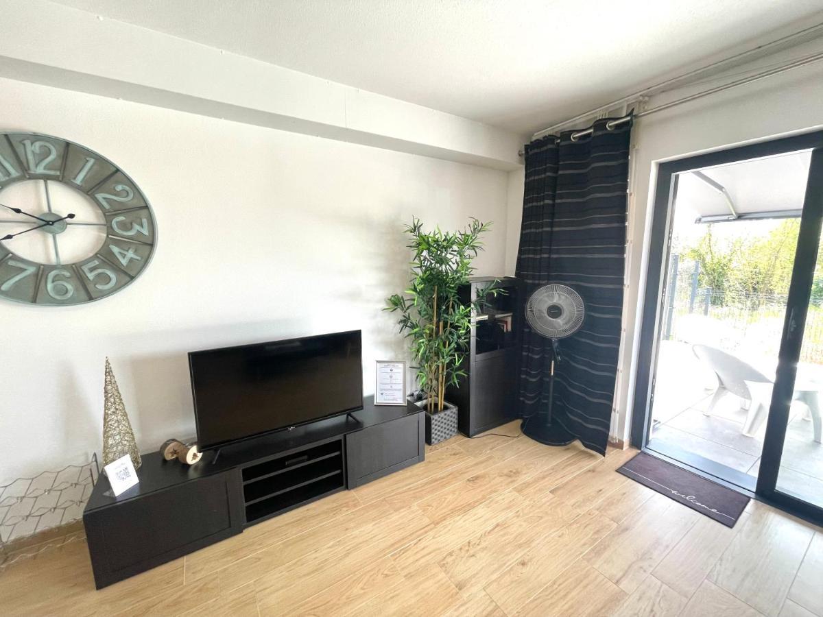 Magnifique 2 Pieces, Tout Equipe, Terrasse Privee Colmar Bagian luar foto