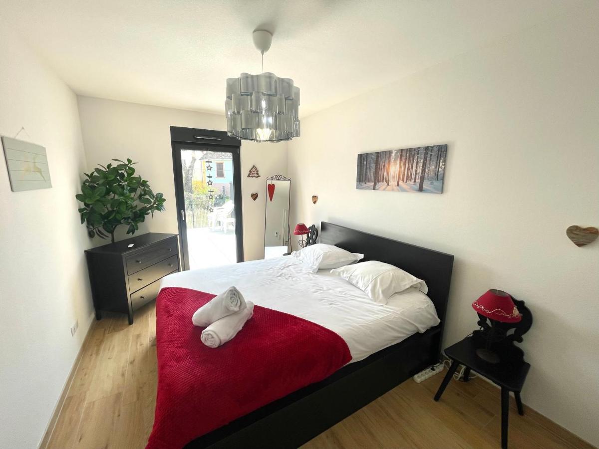 Magnifique 2 Pieces, Tout Equipe, Terrasse Privee Colmar Bagian luar foto